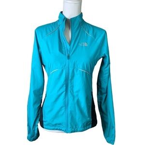 The North Face Turquoise & Black Flight Series Lightweight Jacket Size Small
